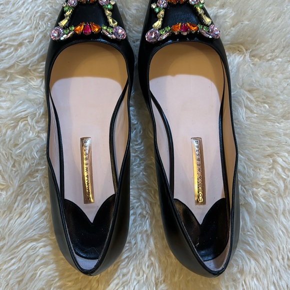 Sophia Webster with embellishments shoes in black size 40 1/2 - Picture 2 of 9